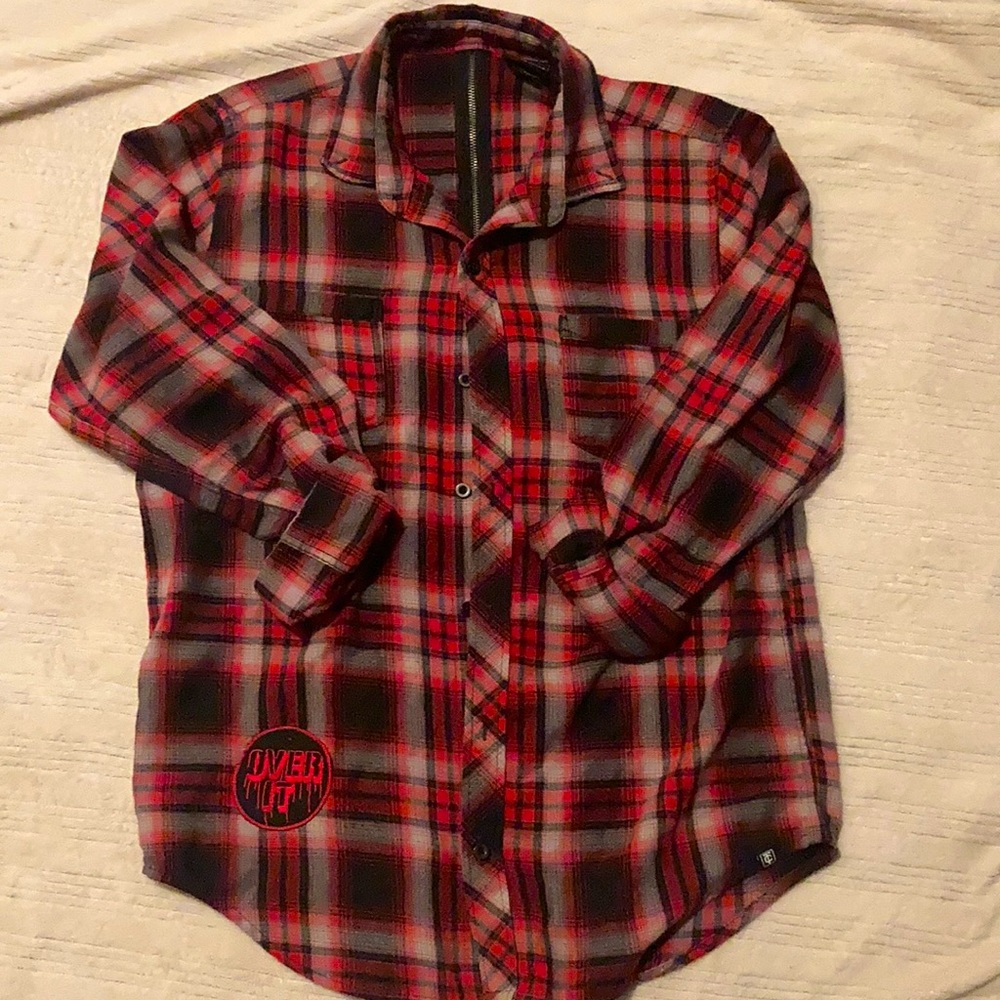 Red and Black Plaid Flannel